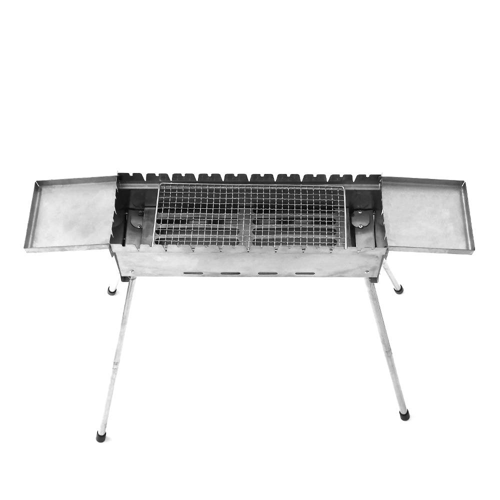 Rustfrit stål rektangulær almindelig grillgrill