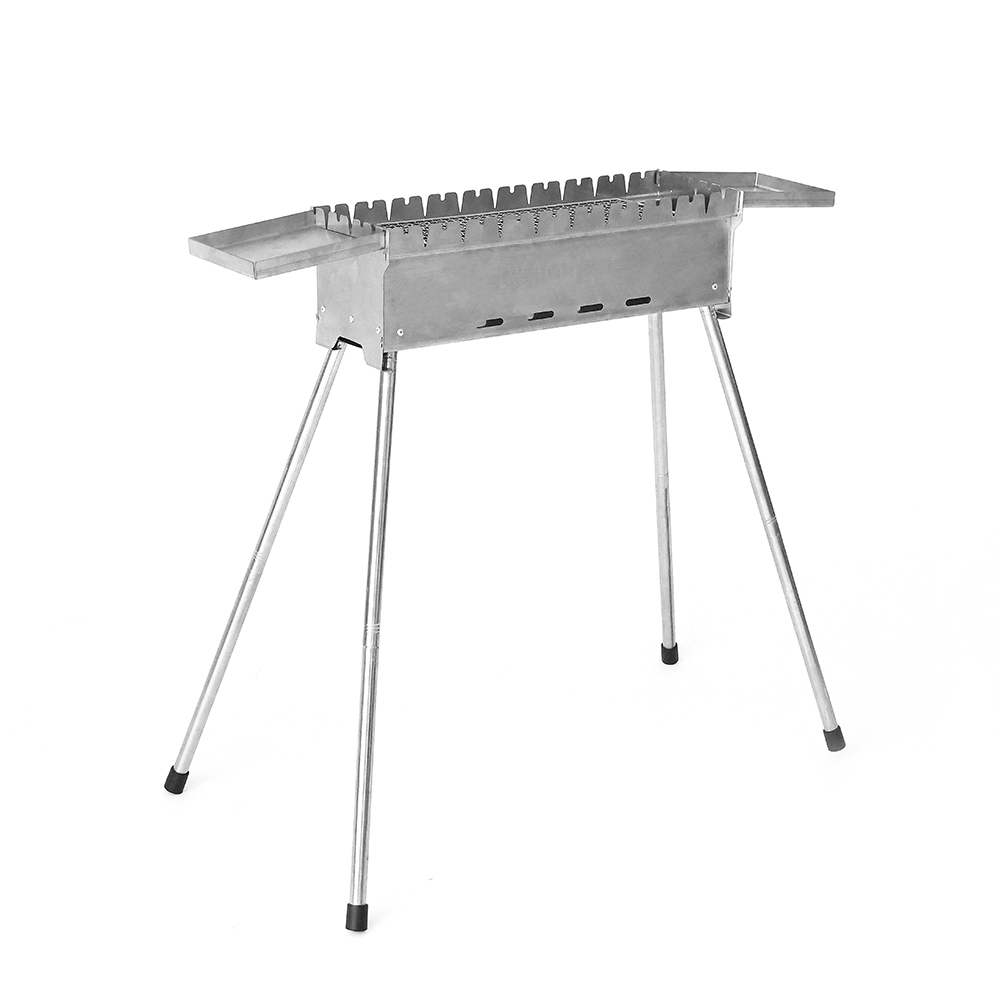 Rustfrit stål rektangulær almindelig grillgrill