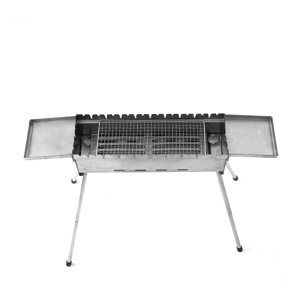 Rustfrit stål rektangulær almindelig grillgrill