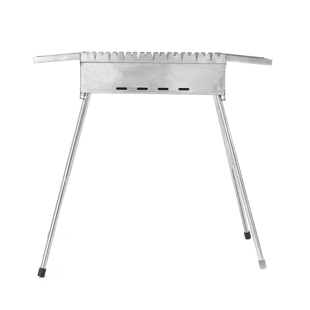 Rustfrit stål rektangulær almindelig grillgrill